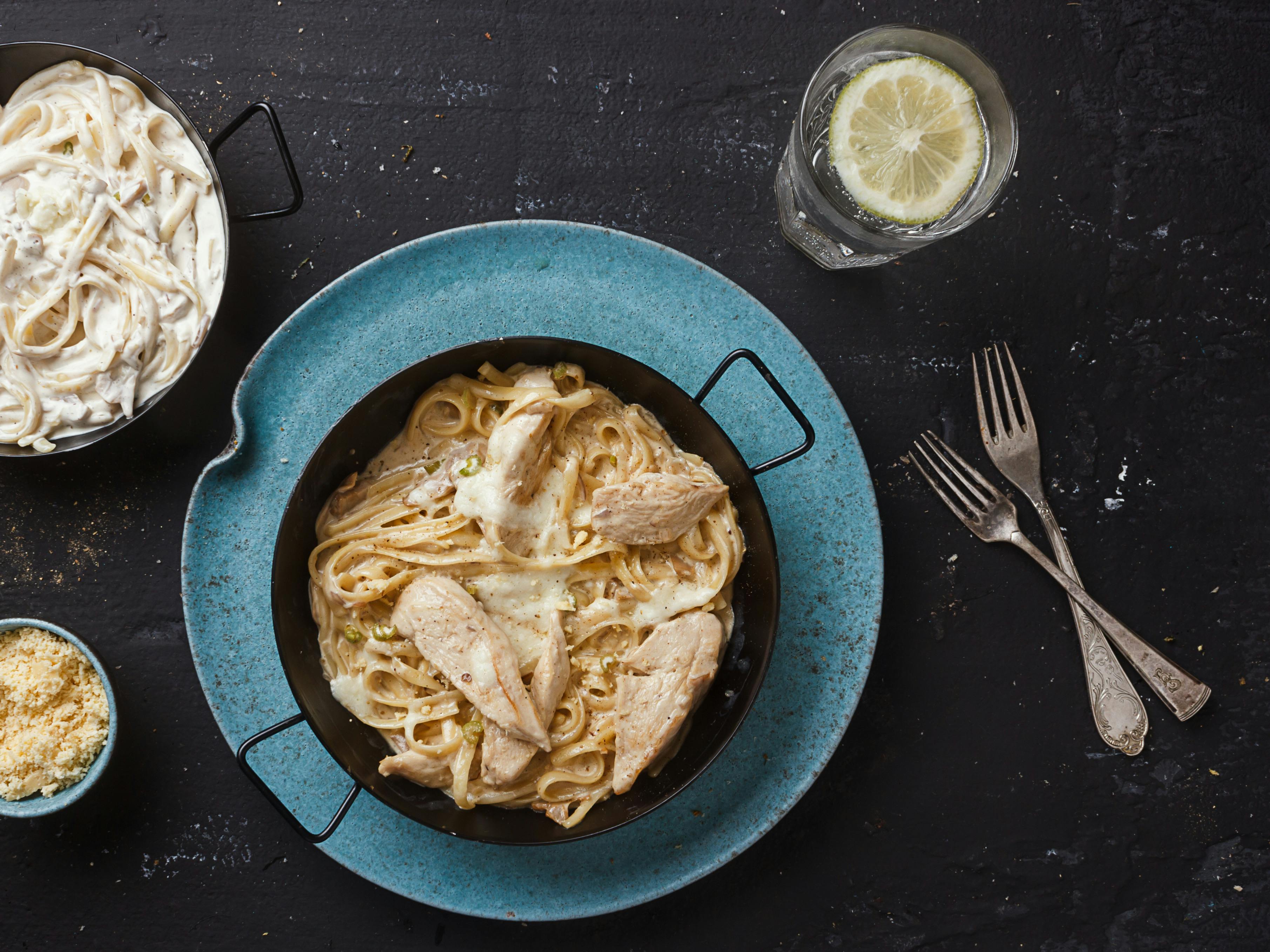 Chicken Alfredo Pasta